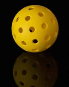 Balle pickeball jaune guide