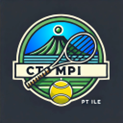 Logo du Club de Tennis Municipal de Petite-Île (CTMPI)